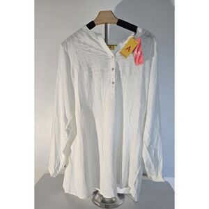 Ateesa Cerulean Charm Off-white‎ Women's Top